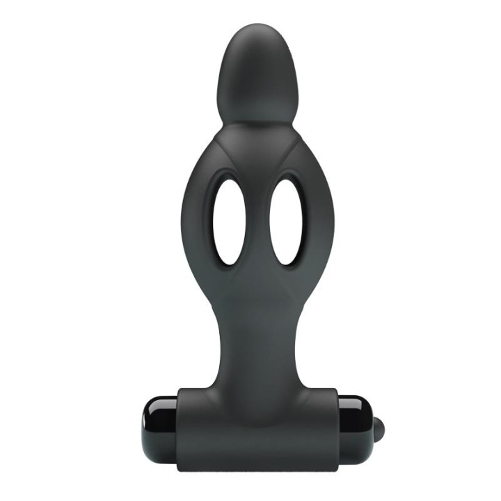 MR PLAY - SILICONE ANAL PLUG WITH VIBRATION
