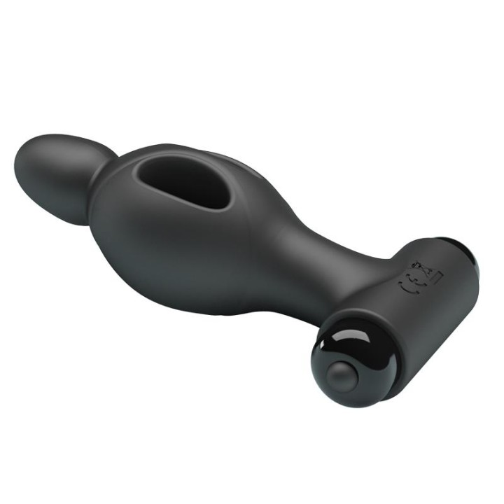 MR PLAY - SILICONE ANAL PLUG WITH VIBRATION