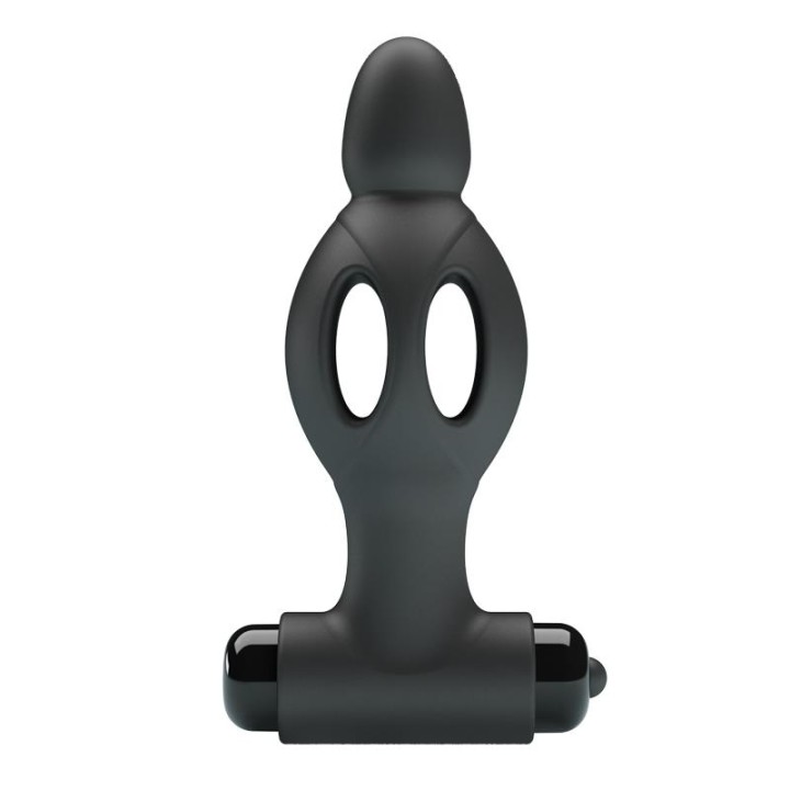 MR PLAY - SILICONE ANAL PLUG WITH VIBRATION