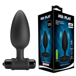 MR PLAY - SUPER POWER ANAL PLUG WITH VIBRATION