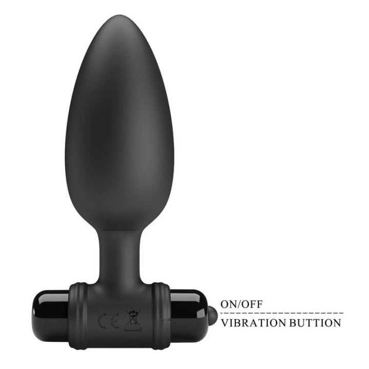 MR PLAY - SUPER POWER ANAL PLUG WITH VIBRATION