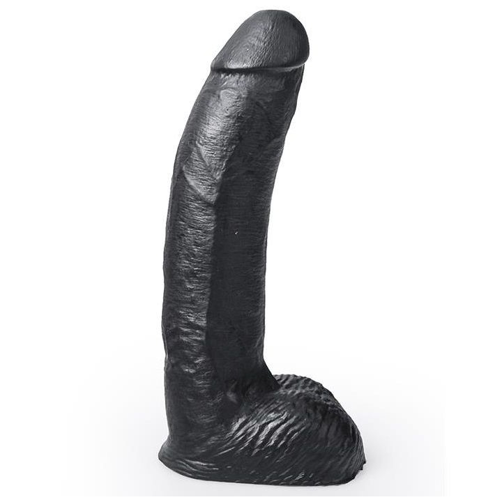 HUNG SYSTEM - REALISTIC DILDO BLACK COLOR GEORGE 22 CM