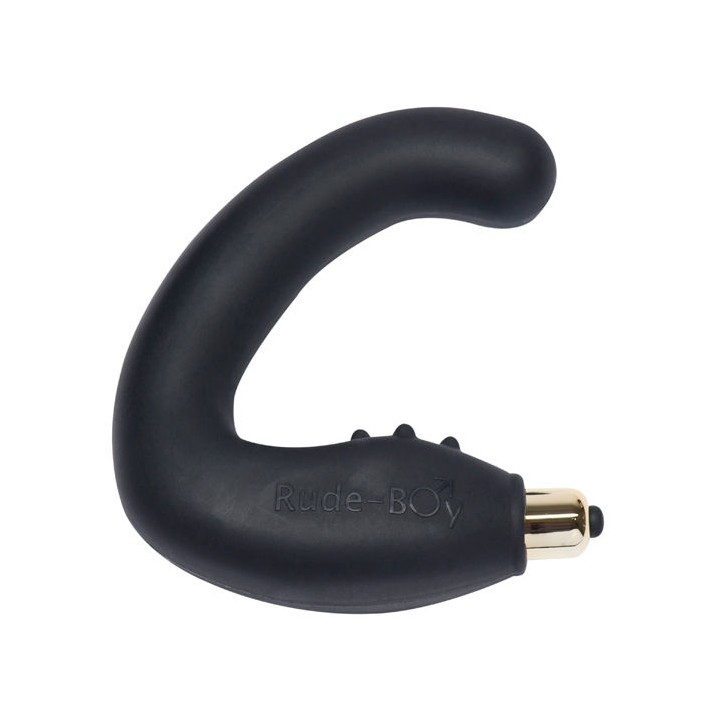 ROCKS-OFF - RUDE-BOY MALE G-SPOT MASSAGER 7 V BLACK