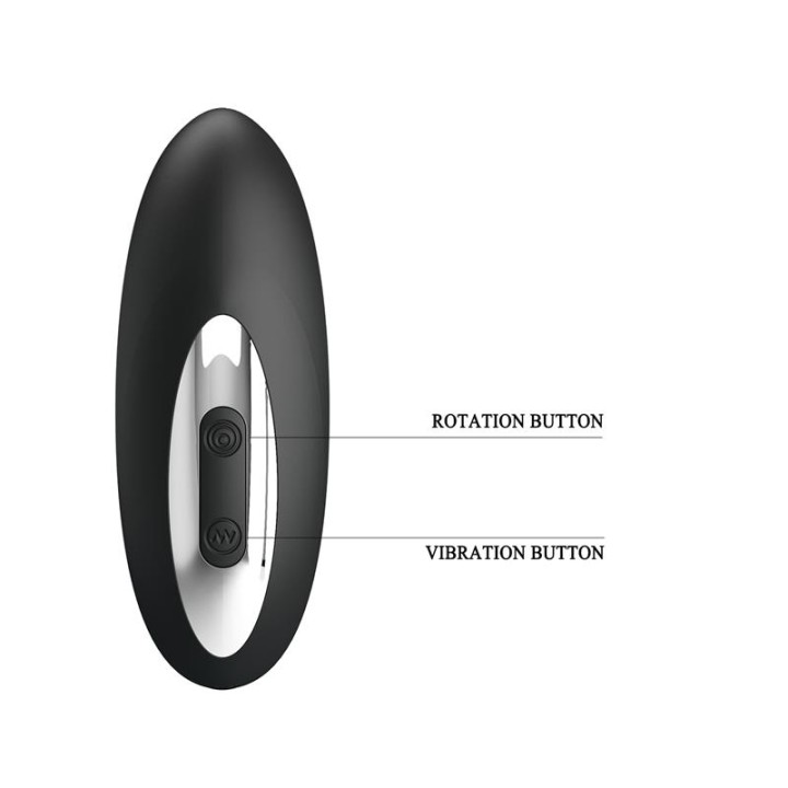 MR PLAY - PROSTATE MASSAGER WITH ROTATION AND VIBRATION