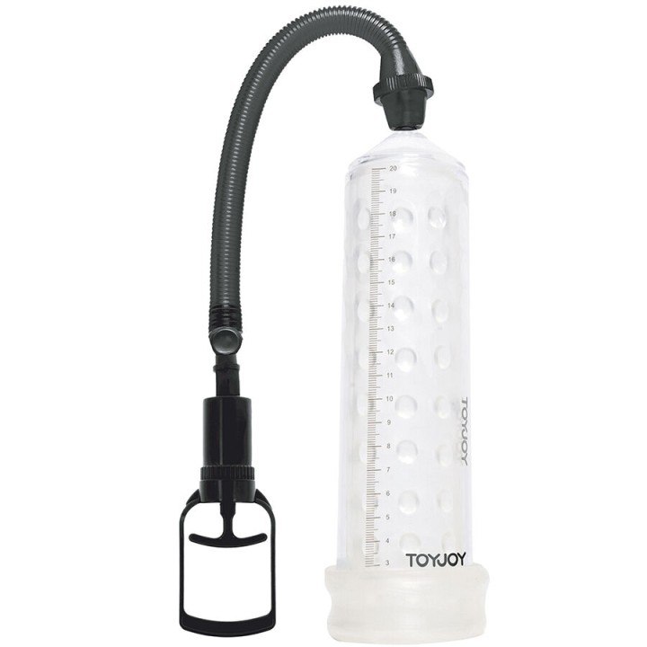 TOYJOY - POWERFUL MASSAGE PUMP WITH TRANSPARENT SLEEVE