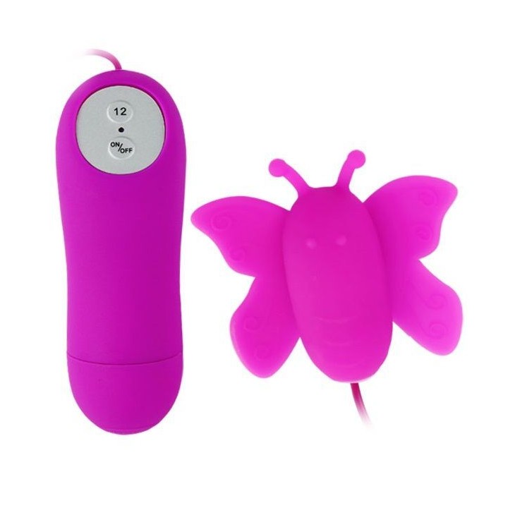 BAILE - LOVE EGGS BUTTERFLY CLITORIS STIMULATOR 12 SPEEDS LILAC REMOTE CONTROL