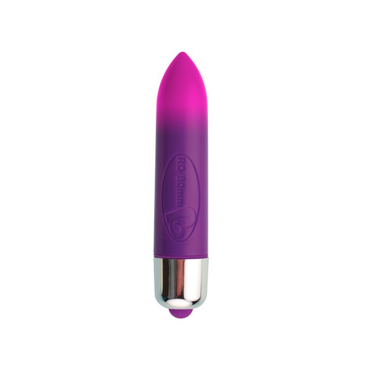 ROCKS-OFF - RO-80 MM COLOR CHANGIN VIBRATING BULLET 7 V