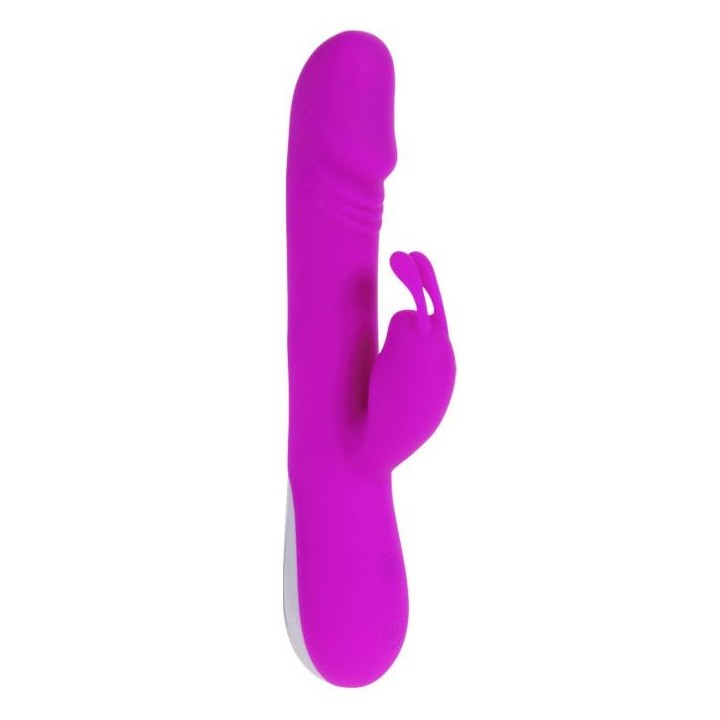 PRETTY LOVE - FLIRTATION ROBERT VIBRATOR WITH CLITORIS STIMULATOR