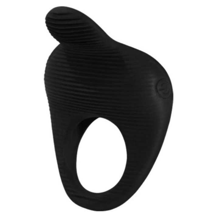 PRETTY LOVE - THIMBLE VIBRATOR RING BLACK