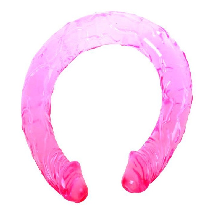BAILE - PINK DOUBLE DONG 44.5 CM