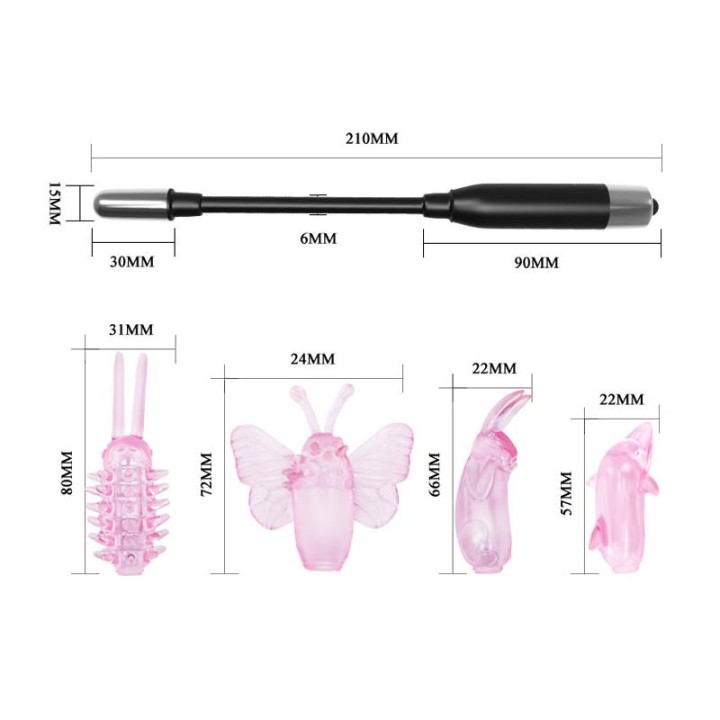 BAILE - WIZARD MAGIC WAND STIMULATOR WITH VIBRATION
