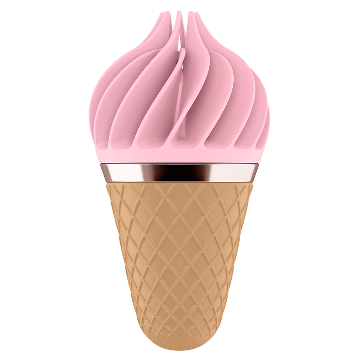 SATISFYER - SWEET TREAT SPINNATOR BROWN & PINK