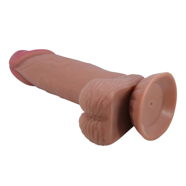 Dildo Realista con Piel Deslizante Retractil 19.4 cm