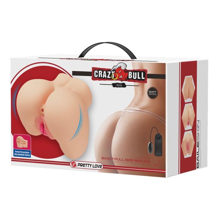 Mila Masturbador Vagina y Ano con Vibración