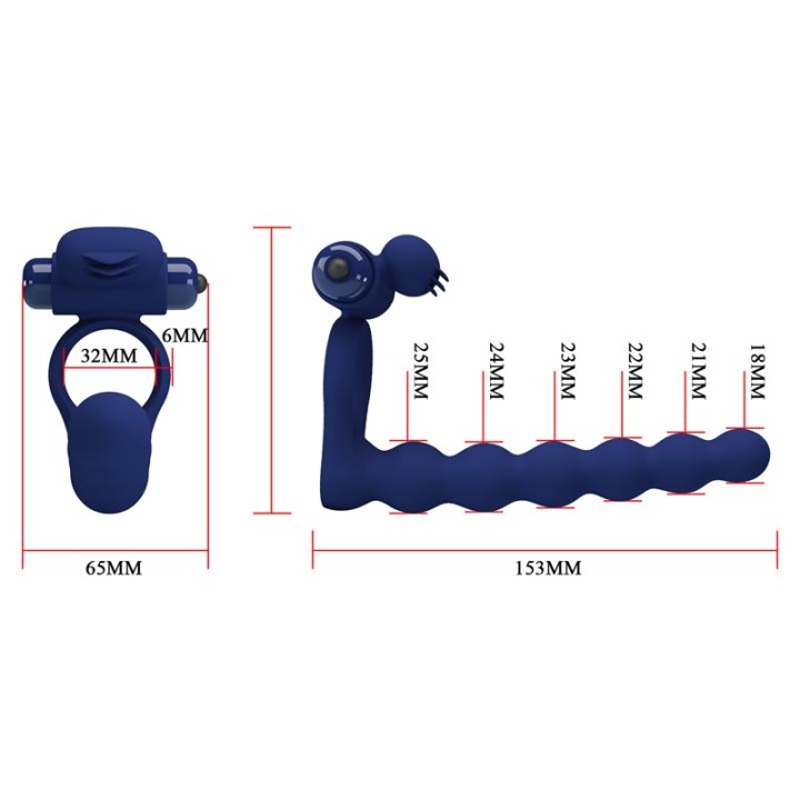 Anillo para el Pene con Vibración
