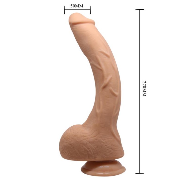 Jack Dildo Realista Flexible 10.6