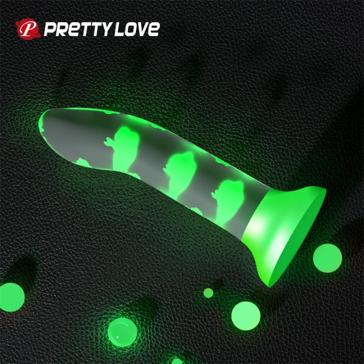 Dildo Romantic Rendezvous que Brilha no Escuro