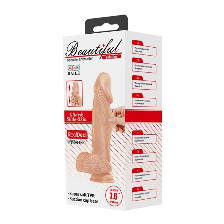 Dildo Realista Zebulon 7.6