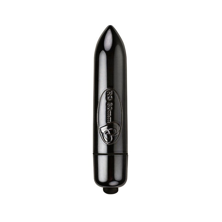 ROCKS-OFF - VIBRATING BULLET RO-80MM MIDNIGHT METAL