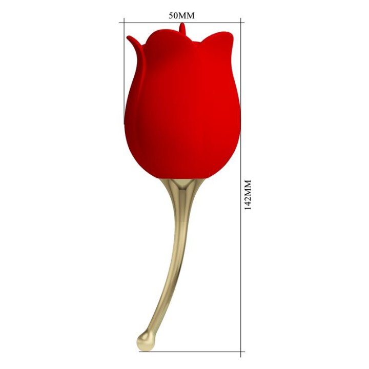 Estimulador Rose Lover com Vibração e Sucção