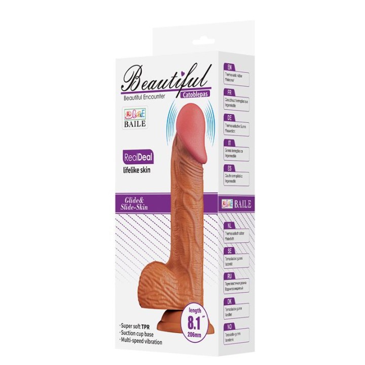 Dildo Vibratório Catoblepas com Controlo Remoto 8.1