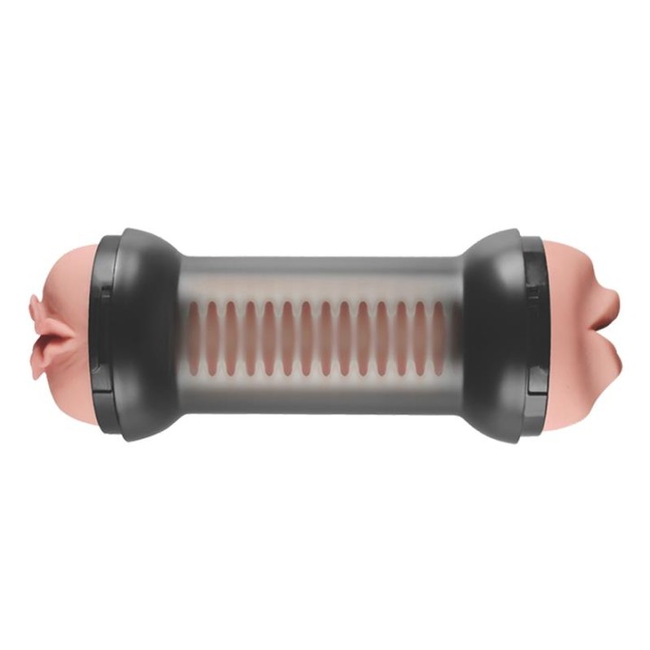 Masturbador Duplo Treino Master Vagina e Boca