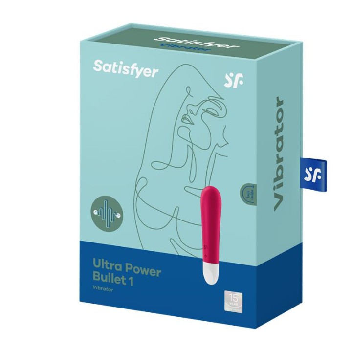 SATISFYER - ULTRA POWER BULLET 1 RED