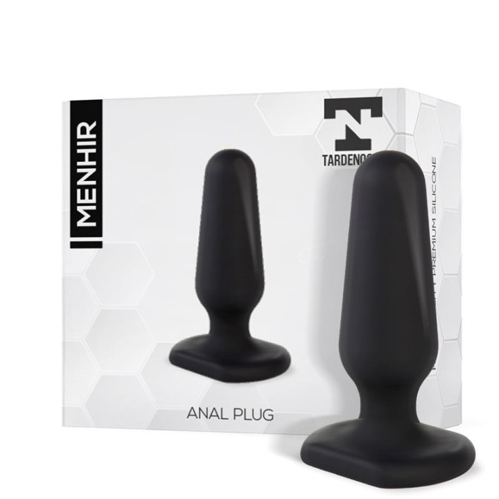 Menhir Plug Anal Silicone Preto