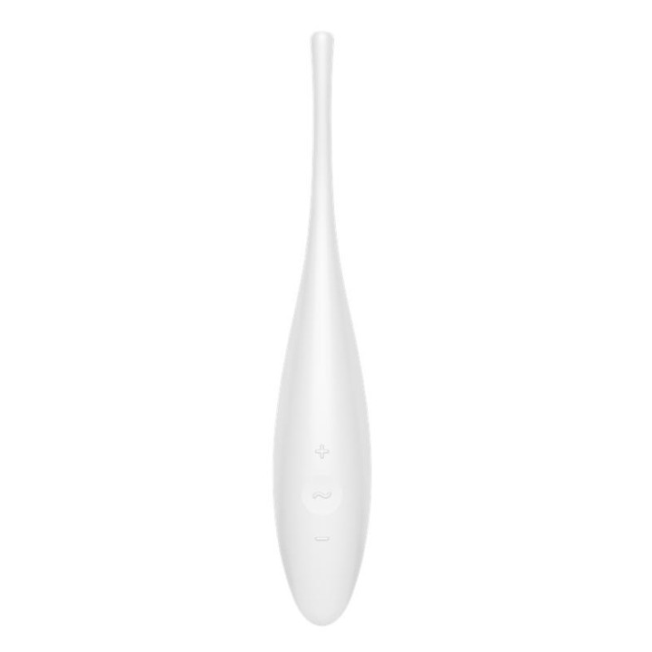 SATISFYER - TWIRLING JOY CLIT TIP VIBRATOR WHITE