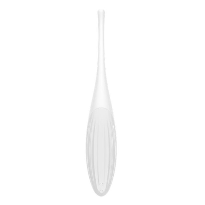 SATISFYER - TWIRLING JOY CLIT TIP VIBRATOR WHITE