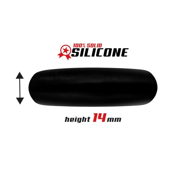Anel Peniano em Silicone Sólido 5.5 cm Preto