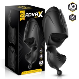 AdvaX One Masturbador Duplo Motor Estimulação Múltipla