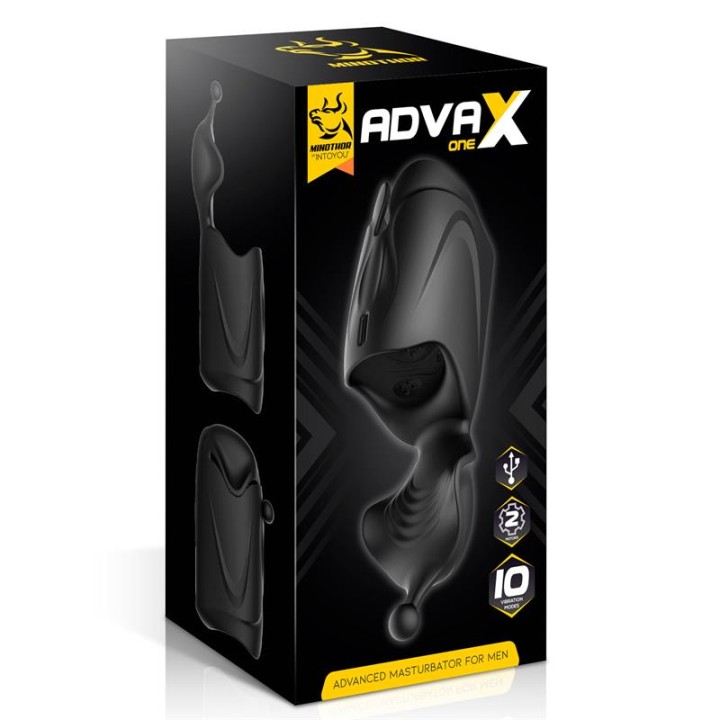 AdvaX One Masturbador Duplo Motor Estimulação Múltipla