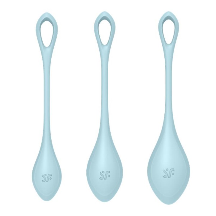 SATISFYER - YONI POWER 2 TRAINING SET BLUE