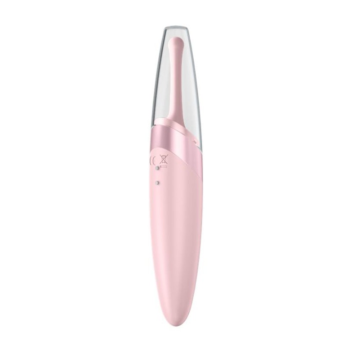SATISFYER - TWIRLING DELIGHT CLIT TIP VIBRATOR PINK