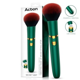 Secret Vert Estimulador Pincel de Maquilhagem com Vibração Verde