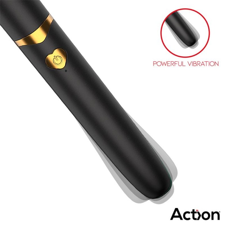 Secret Noir Pincel de Maquilhagem Estimulador com Vibração Preto