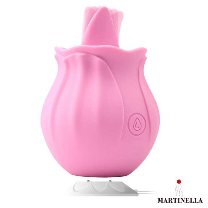 Rosa com Língua Estimuladora USB