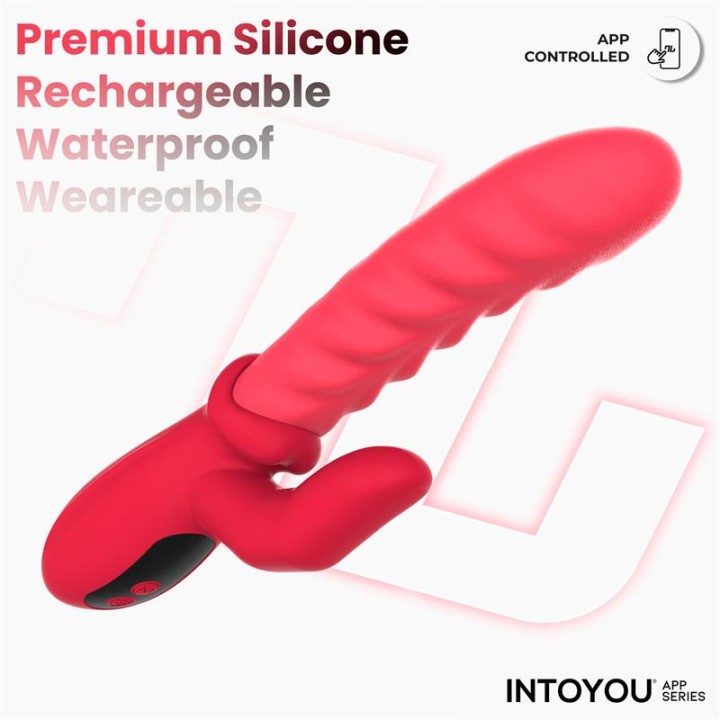 Vibrador Tingly com Finger e Movimento Waving com APP