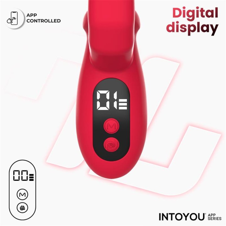 Vibrador Tingly com Finger e Movimento Waving com APP