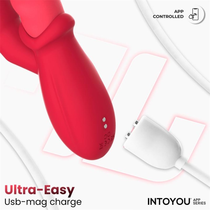 Vibrador Tingly com Finger e Movimento Waving com APP