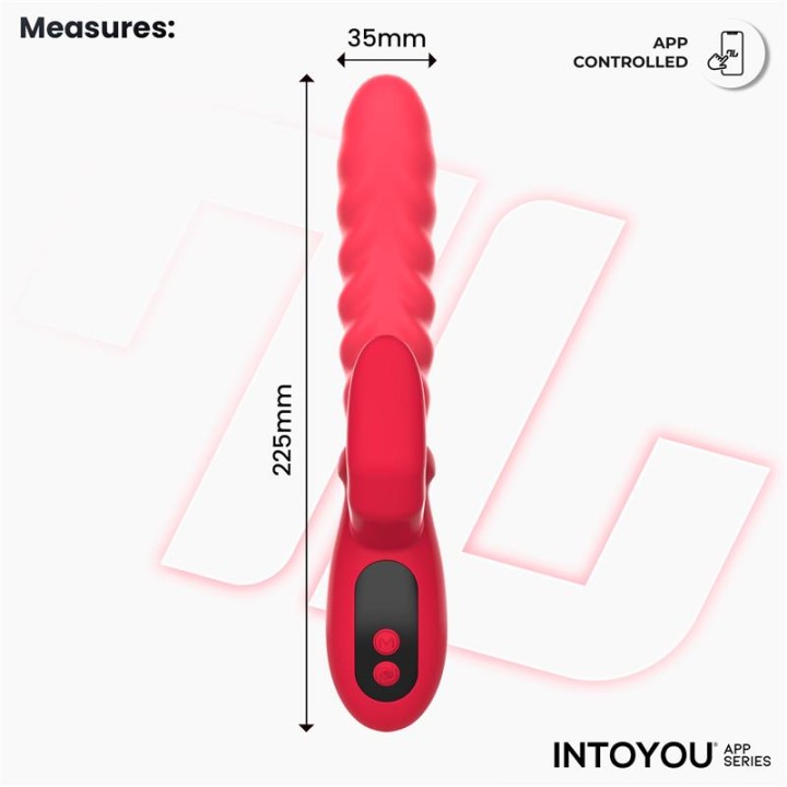 Vibrador Tingly com Finger e Movimento Waving com APP