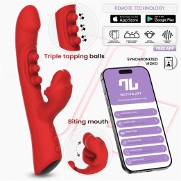 Trixy Vibrador com Tapping e Biting com App