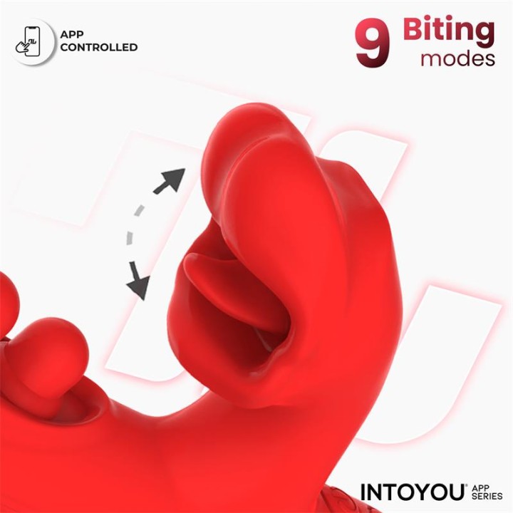 Trixy Vibrador com Tapping e Biting com App