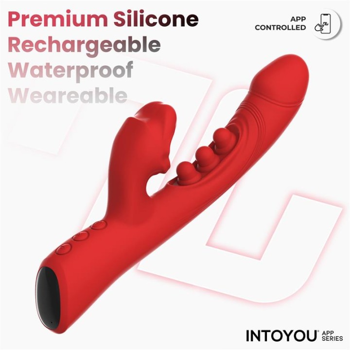 Trixy Vibrador com Tapping e Biting com App