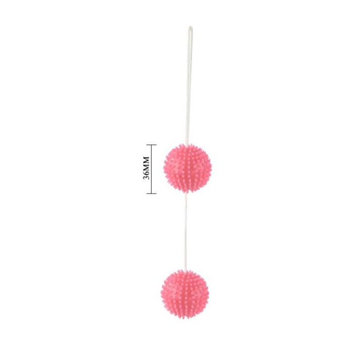 BAILE - A DEEPLY PLEASURE PURPLE TEXTURED BALLS 3.60 CM