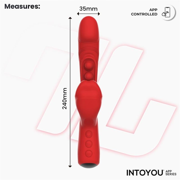 Trixy Vibrador com Tapping e Biting com App