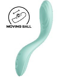 SATISFYER - RRROLLING PLEASURE GSPOT VIBRATOR GREEN