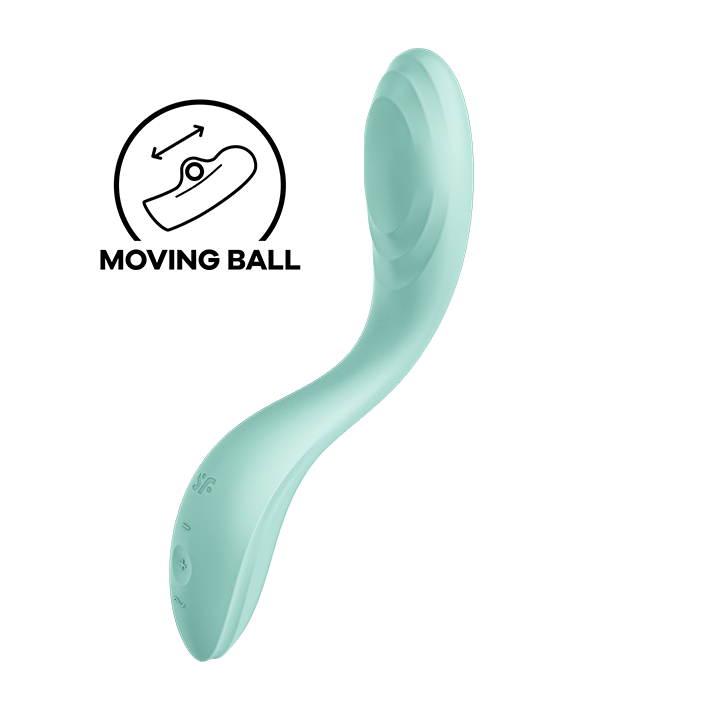 SATISFYER - RRROLLING PLEASURE GSPOT VIBRATOR GREEN