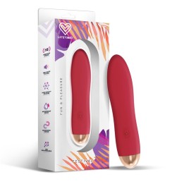 Estimulador Dawel 10 Velocidades Vermelho Rust